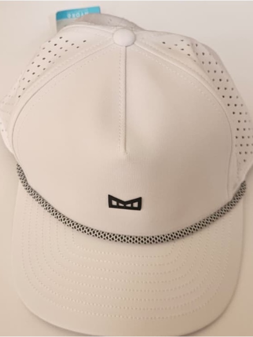 Unbranded White Breathable Performance Baseball Cap